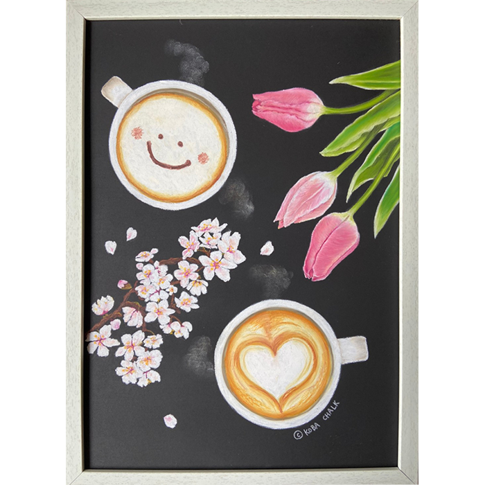 2026年4月／『春のカフェラテ』